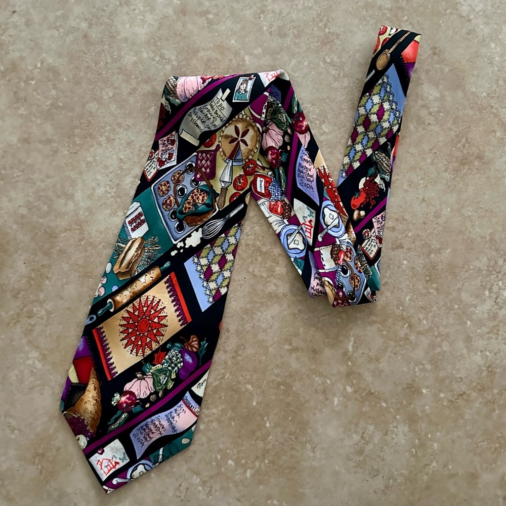 Nicole Miller Vintage 90’s Men’s Cooking Tie